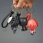 HK1 Naruto Hình Móc Khóa PVC Anime Đồ Chơi Mô Hình Sasuke Sakura Kakashi Móc Khóa Túi Mặt Dây Chuyền Móc Chìa Khóa Quà Tặng KH1