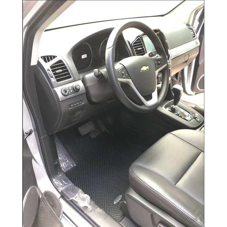 Thảm lót ô tô KATA cho xe Chevrolet Captiva (2006 - 2018) - Khít với sàn, Chống trơn, Không mùi, Không ẩm mốc