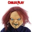 Chơi mặt nạ Chucky với tóc thực tế đáng sợ Cosplay Prop