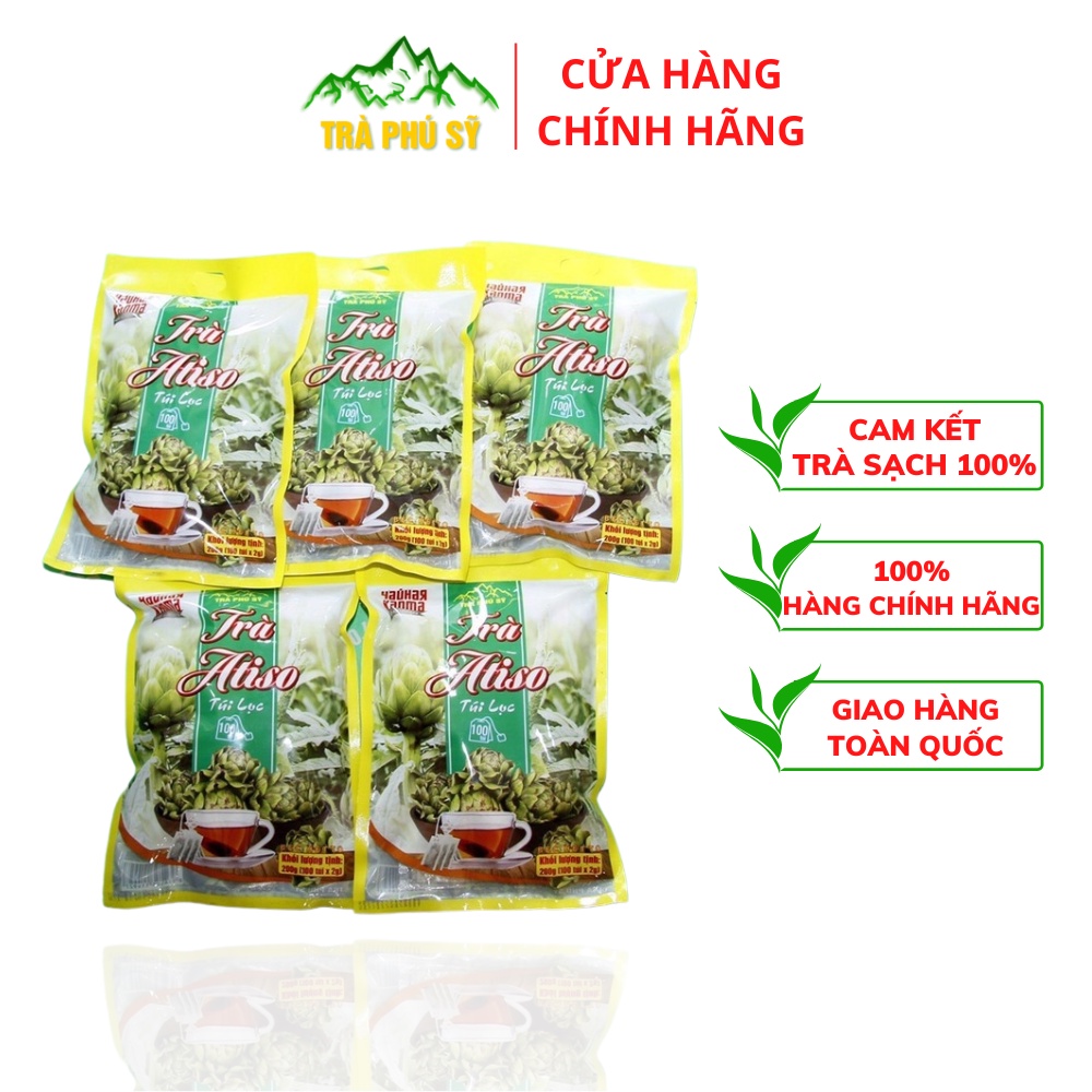 Trà Atisol Túi Lọc Vàng ( gói 100gr ) Thơm Ngon Thanh Nhiệt Giải Độc ...