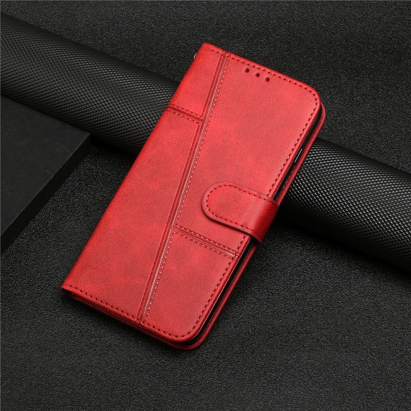 Dành Cho Tecno Camon 17 17P 18 18P 19 19P Pro NEO Spark 9T 9pro Flip Case Da Folio Cổ Điển Ví Đứng Thẻ Bao