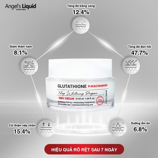 Kem dưỡng làm trắng mờ nám Angel's Liquid Glutathione Plus Niacinamide 700 V Cream