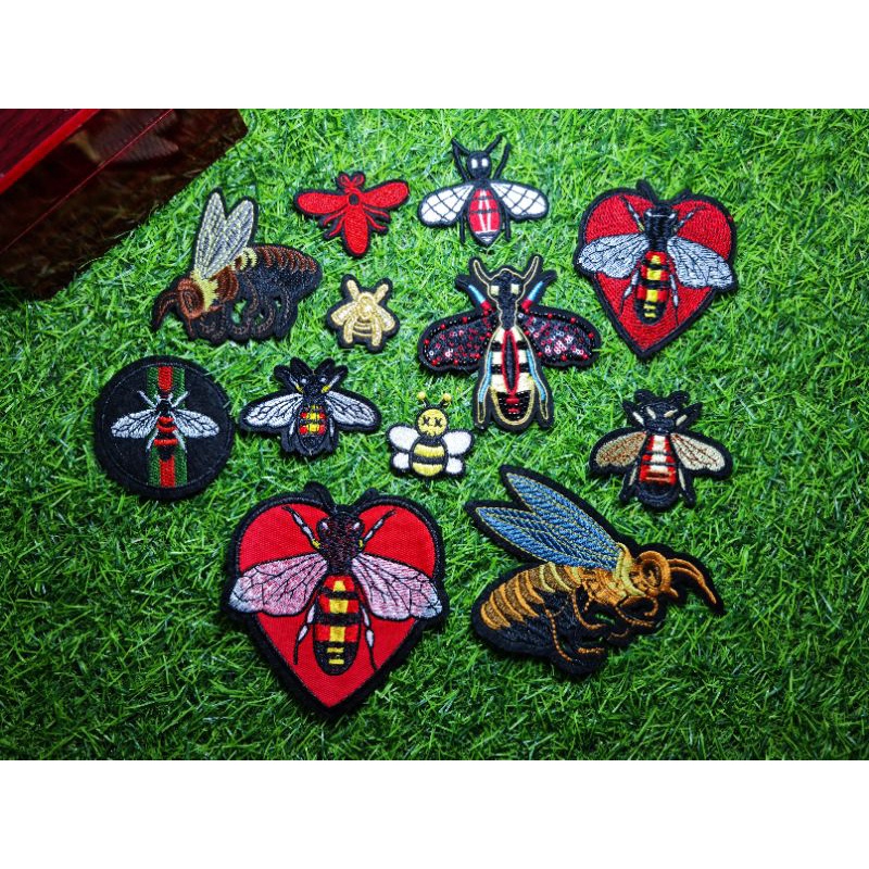 Sticker Thêu Ủi Hình Con Ong Các Loại Dùng Trang Trí Quần Áo MS87743Y ...