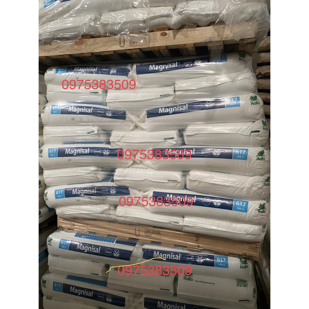 Phân bón Haifa Magie Nitrat (MgNo3) Magnisal Siêu Xanh Tốt, đâm chồi ra rễ cực mạnh, chống hiện tượng xoắn rụng lá