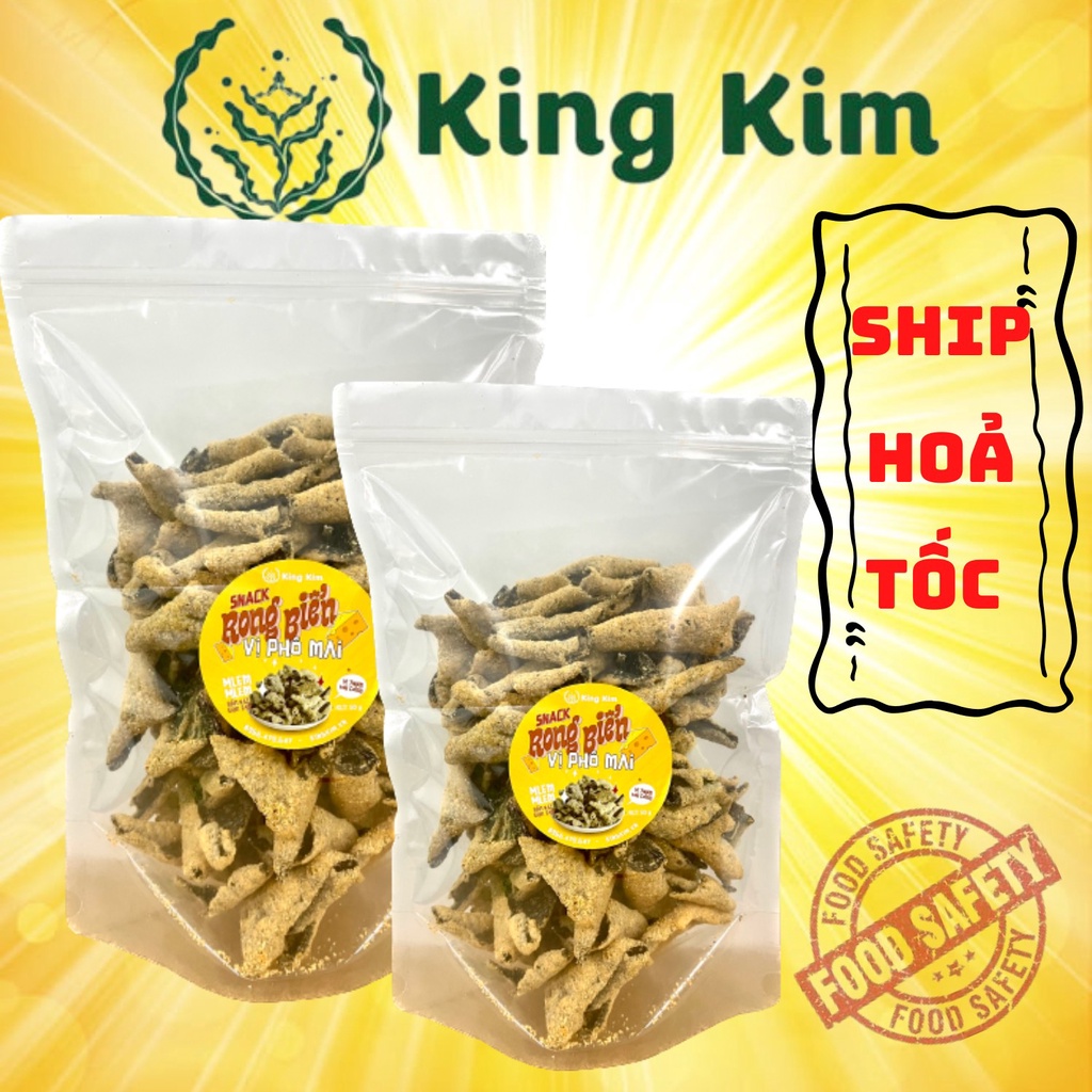 Túi 500g Snack Rong Biển Vị Phô Mai King Kim - Bánh Rong Biển | Shopee ...