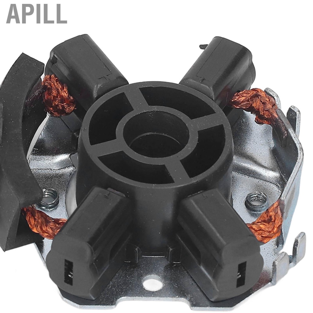 Apill Bộ giữ chổi than Carbon Starter 1004336580 Thay thế cho Mercedes‑Benz C204 CL203 S203 S204 W203 W204 C209 C219 C207 W211