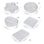 Flgo Cờ Tướng Nhựa Khuôn Checkerboard Đế Khuôn Silicon Trang Sức Bảo Quản Khuôn