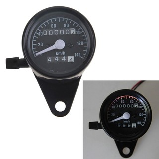 YOUDO Universal Motorcycle Scootor Speedometer Tachometer Đồng hồ đo nhiên liệu Đồng hồ đo bảng điều khiển