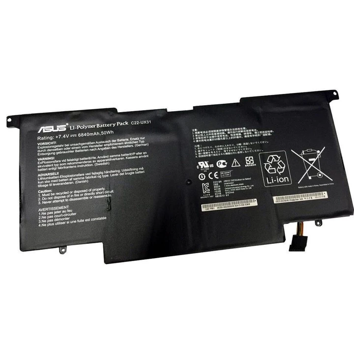 💖💖 [Pin Asus UX31 ZIN] Pin laptop Asus ZenBook UX31 UX31A UX31E 7.4V mã pin C22-UX31