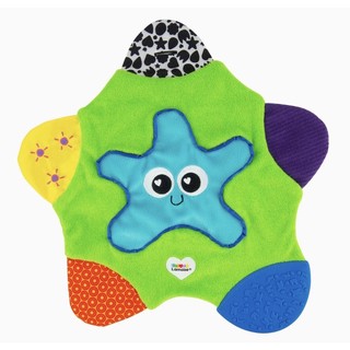 Khăn Gặm Nướu Kèm Đồ Chơi Tương Tác Phát Triển Giác Quan Cho Bé - Lamaze Sammy The Starfish Blankie