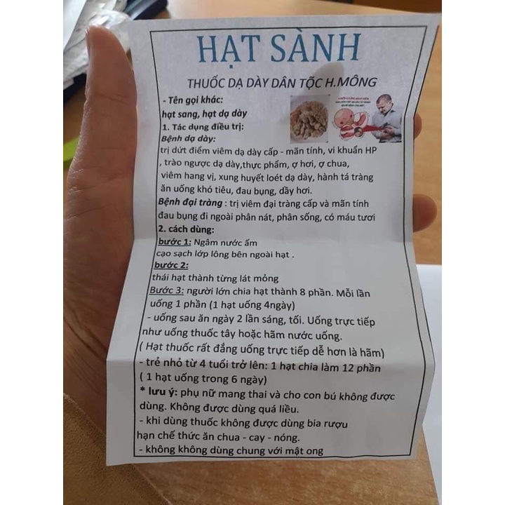 Hạt sành rừng Tây Bắc – Hạt sang khô loại đẹp – Đặc sản núi rừng