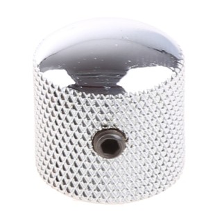 Charmantcc1 Núm Nút Âm Lượng Vòm Núm Cho Đàn Guitar Bass FD TL Kim Loại Chrome