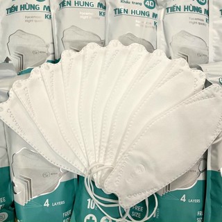 Khẩu Trang 4D Mask KF94 Kháng Khuẩn  Hàng 4 Lớp Fom Chuẩn ôm Sát Được Kiểm Tra Hàng