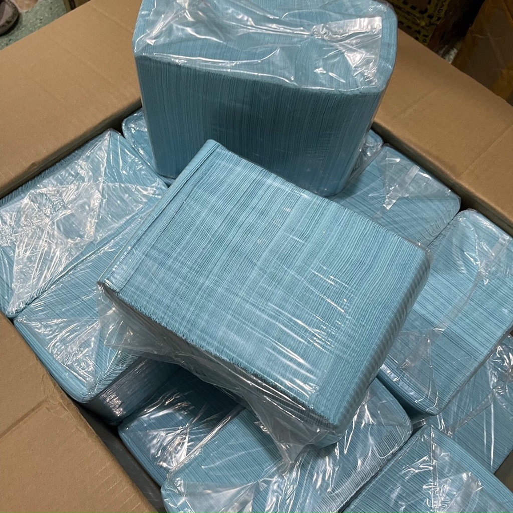 Giấy lót kệ xe đẩy phun xăm - Giấy trải kệ bịch 120 miếng