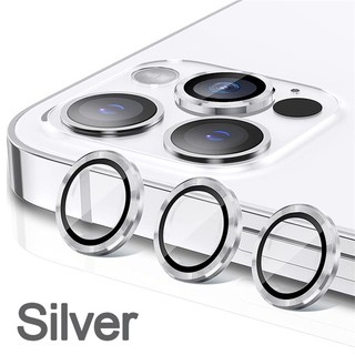 Bảo Vệ Camera Cho iPhone 16 Pro Max 11 12 13 14 15 Pro Max 15 Plus Ống Kính Cường Lực Trên Kim Loại Vòng Bảo Vệ Phim