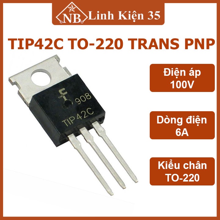 IC chức năng TIP42C TO-220 TRANS PNP dòng 6A điện áp 100V | Shopee Việt Nam
