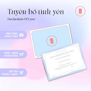 Tuyên Bố Tình Yêu – Tuyên Bố, Chứng Chỉ, Boardgame, Card Game Bởi QUR STUDIO Gắn Kết Thấu Hiểu Dành Cho Các Cặp Đôi