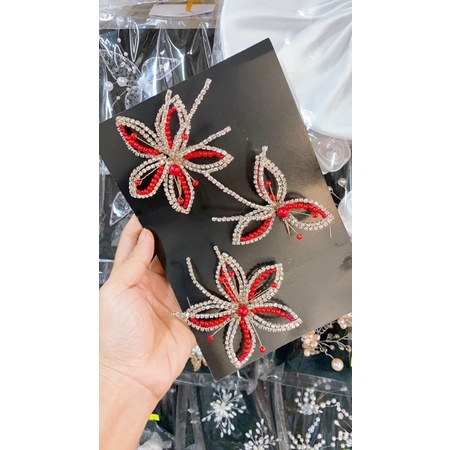 set cài tóc cô dâu (bán cả bộ)
