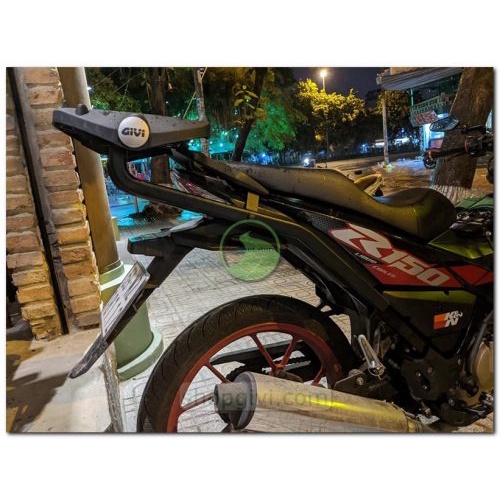 Baga sau chịu lực Givi HRV / HRX Raider Fi / Satria - Chính hãng