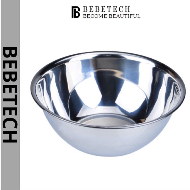 Bát Inox 304 Rửa Mặt 22cm Tô inox Cỡ To Lớn Chén Inox Bự cho spa Size ...
