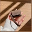 Vỏ Bảo Vệ Hộp Sạc Tai Nghe AirPods3gen 2023 / AirPods2Pro Bằng Da In Họa Tiết Brown CEL / INE Thời Trang Sang Trọng Ốp