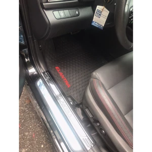 Thảm lót sàn ô tô Hyundai Elantra 2019-2021, bộ trải sàn cao su PVC đúc, không mùi an toàn dễ dàng vệ sinh giá tốt