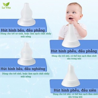 Máy Hút Mũi Thông Minh Chống Nước La Vita - Bản nâng cấp hàng chính hãng