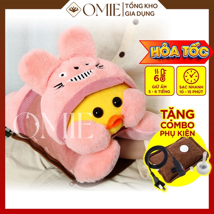 Túi chườm bụng kinh cắm điện quà tặng túi sưởi hình thú túi chườm nóng lạnh giữ nhiệt lâu cao cấp( CÓ BẢO HÀNH)