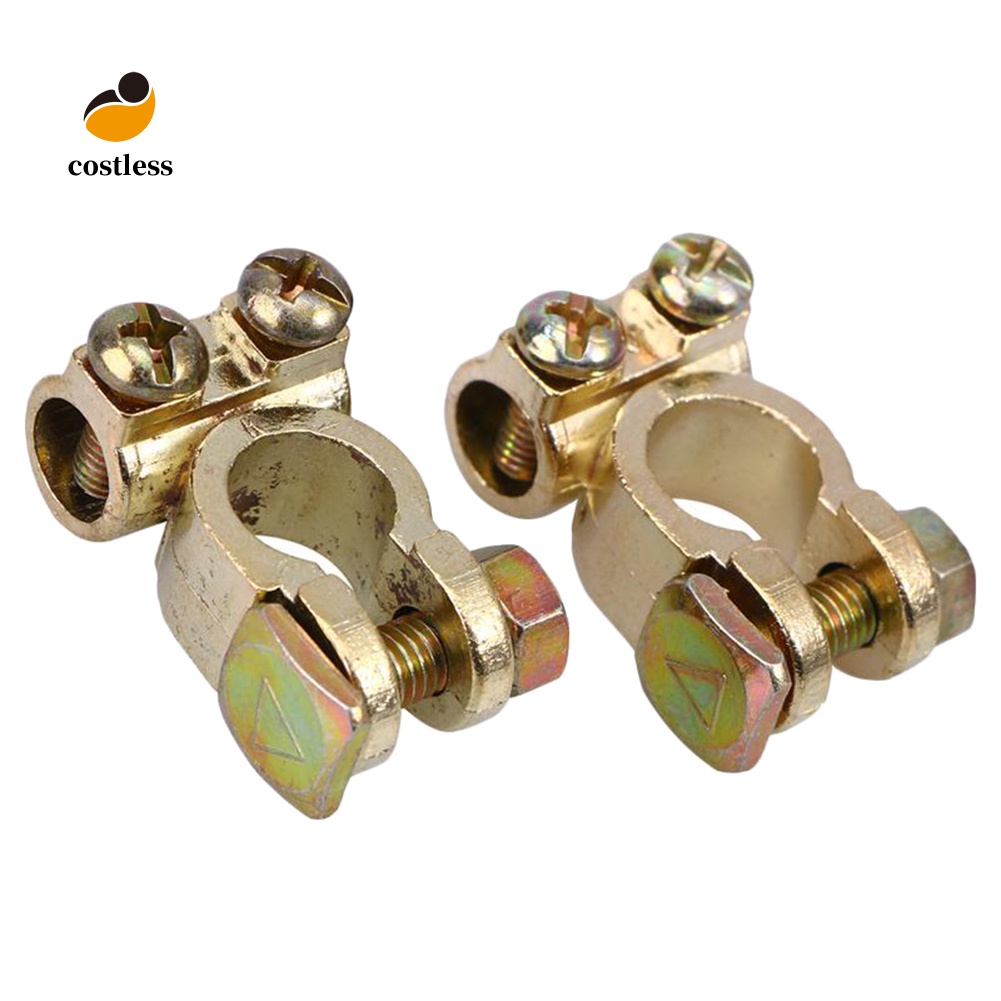 Set 2 Đầu Kẹp Kết Nối Bình Ắc Quy Cho Xe Ô Tô
