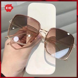 Kính mát chống tia UV400 gọng vuông phong cách Âu Mỹ - Trang sức Bé Heo BHMK1