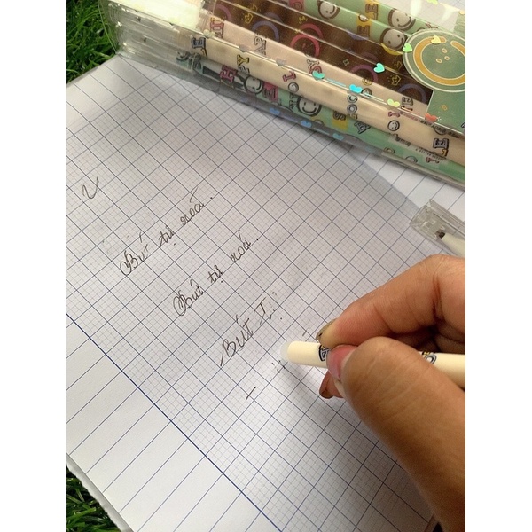 𝑩𝑼́𝑻 𝑴𝑼̛̣𝑪 𝑿𝑶́𝑨 Đ𝑼̛𝑶̛̣𝑪 𝑻𝑯𝑨̂̀𝑵 𝑲𝒀̀ - Sét 12 cây mực đen -xanh.