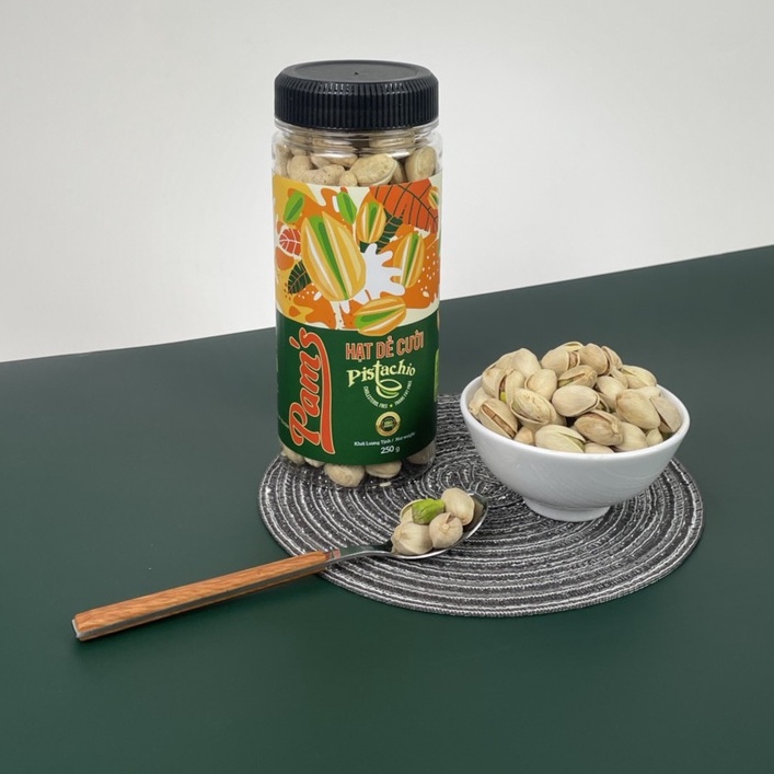 Combo Mẹ Bầu - Nhân Hạt Óc Chó 200g/hũ + Hạt Dẻ Cười Không Tẩy Trắng 250g/hũ Pams