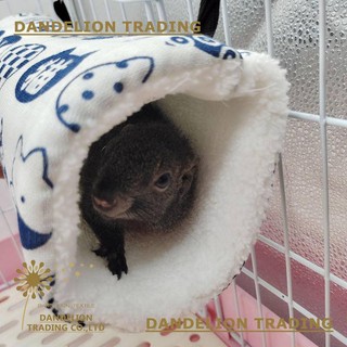 Đường hầm nhung siêu mềm cho hamster, chồn, chuột lang, chuột hoa; tổ ấm nhỏ cho thú cưng