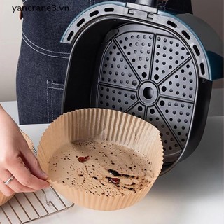 Bộ 25 / 50 Giấy Lót Nồi Chiên Không Dầu Chống Dính Dùng Một Lần Tiện Dụng Cho Nhà Bếp {yancrane3.vn}