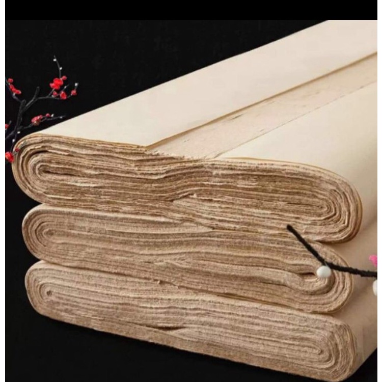 Giấy dó nguyên chất nguyên liệu tự nhiên, giấy vẽ tranh viết thư pháp, calligraphy, làm đèn, in ấn
