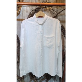 Áo Sơ mi Cổ trụ Unisex Style Hàn Quốc TSP