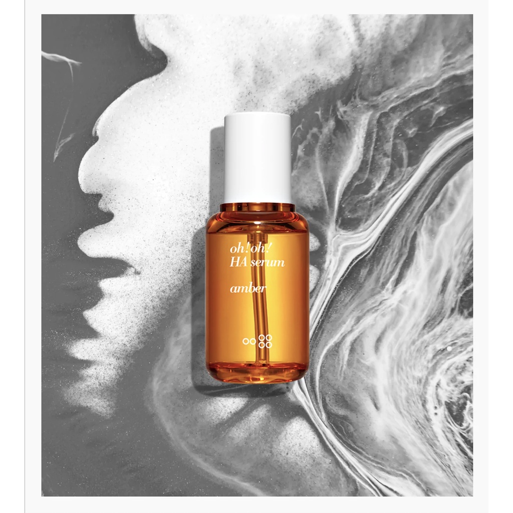 Tinh Chất Dưỡng Ẩm Căng Bóng Da Chuyên Sâu oh!oh! HA Serum Amber (30ml)