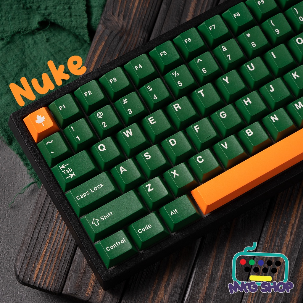 Keycap CMK Nuke | ABS doubleshot | 173 nút bàn phím cơ rẻ đẹp | Cherry ...
