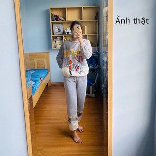 Bộ lông cừu mềm mịn mùa đông cho phái đẹp siêu đáng yêu