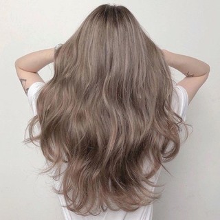 Thuốc Nhuộm Tóc Nâu Khói Sáng | Lên Từ Nền Tóc Nâu Không Tẩy Level 7-8 | Khanh.Color