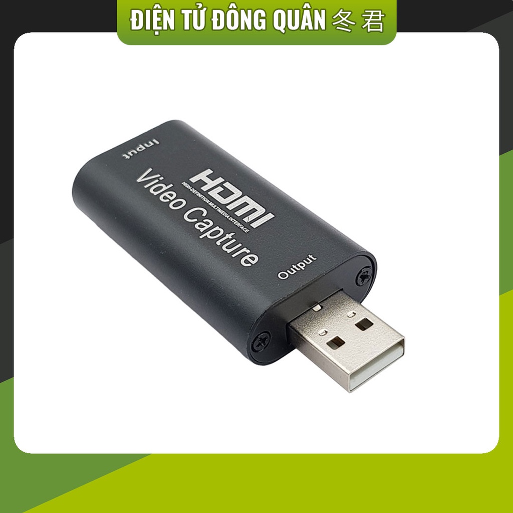 [HCM] USB Video Capture Live Stream hỗ trợ 4k chuyển đổi HDMI sang USB ...