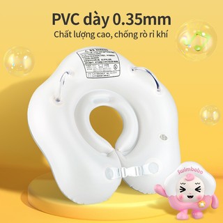 Phao Bơi Cổ An Toàn Cho Bé 0-12 Tháng – Kèm Chuông & Bơm Hơi, Giảm Giá Sốc Clearance!