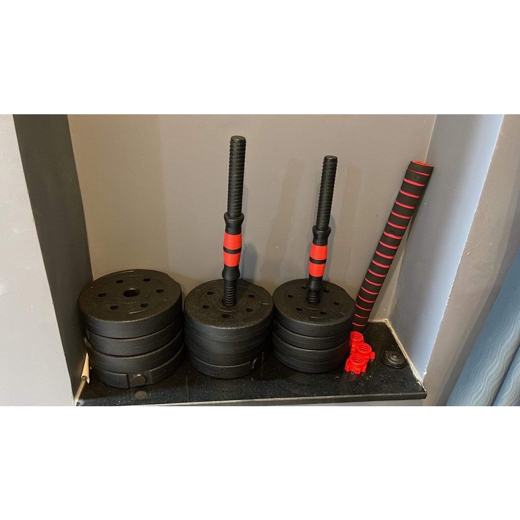 Ảnh BG -Tạ miếng, tạ tay dễ dàng điều chỉnh 30KG tập gym thon tay dụng cụ luyện cơ bắp cao cấp đa năng 4