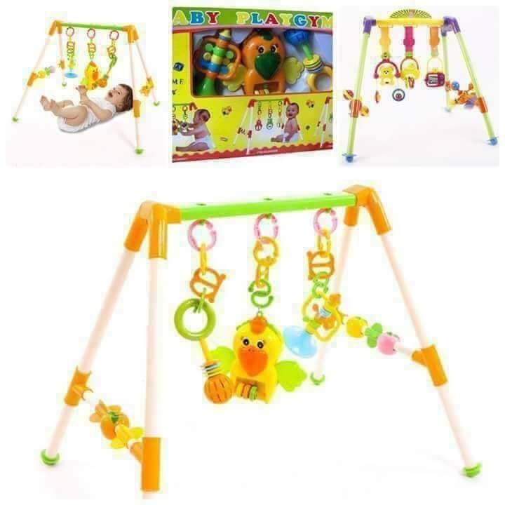 Kệ Đồ Chơi Chữ A, Kệ Vẹt Chữ A Cho Bé Nằm Chơi