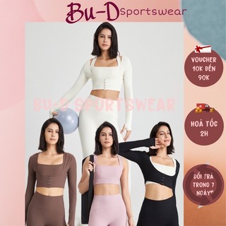 Đồ tập gym,yoga cao cấp chất PoLy (gồm áo,quần và áo khoác)(TÁCH LẺ BÁN)