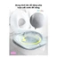 Chậu xông vùng kín phụ nữ xông và rửa vùng kín Nemby 3 chế độ giảm nấm ngứa phụ khoa, đau trĩ sau sinh - màu xám