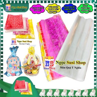 TÚI GIẤY KIẾNG GÓI QUÀ GẤU BÔNG GIỎ QUÀ TẾT KÈM NƠ TRANG TRÍ QUÀ CỰC ĐẸP SIZE 60X80CM + TẶNG NƠ LỚN 5CM[ BÁN LẺ GIÁ SỈ]