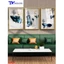 Tranh Treo Tường Hiện Đại 7 , Tranh Tráng Gương ( Bộ 3 Tấm )