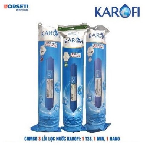 Combo 7 lõi lọc nước Karofi chính hãng dùng cho máy lọc nước Karofi S-s137
