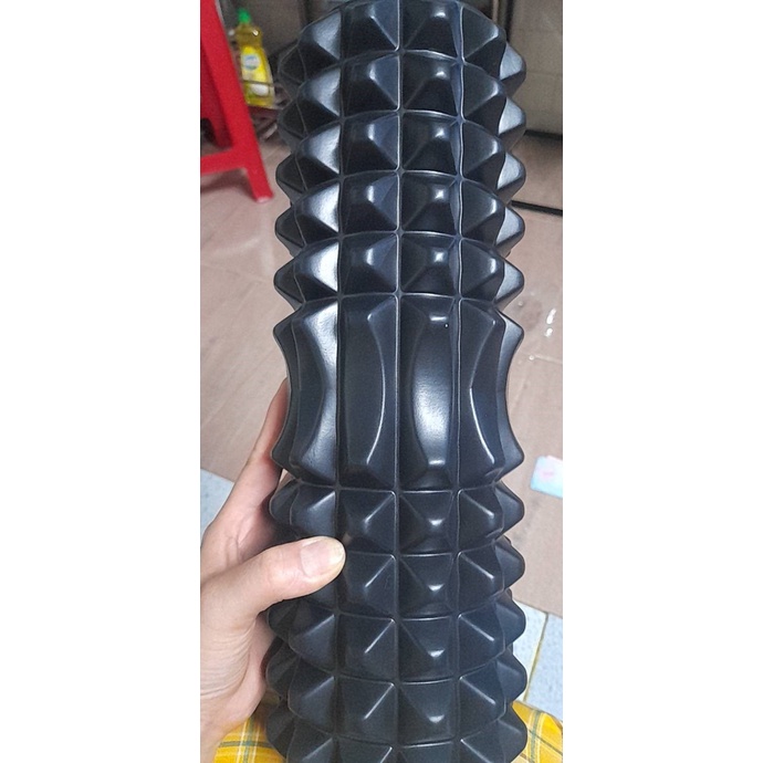 Ảnh Con Lăn Yoga Massage Foam Roller  Thương hiệu BG  Ống Trụ Lăn Xốp Tập Thể Thao Giãn Cơ Gai Nhọn 4
